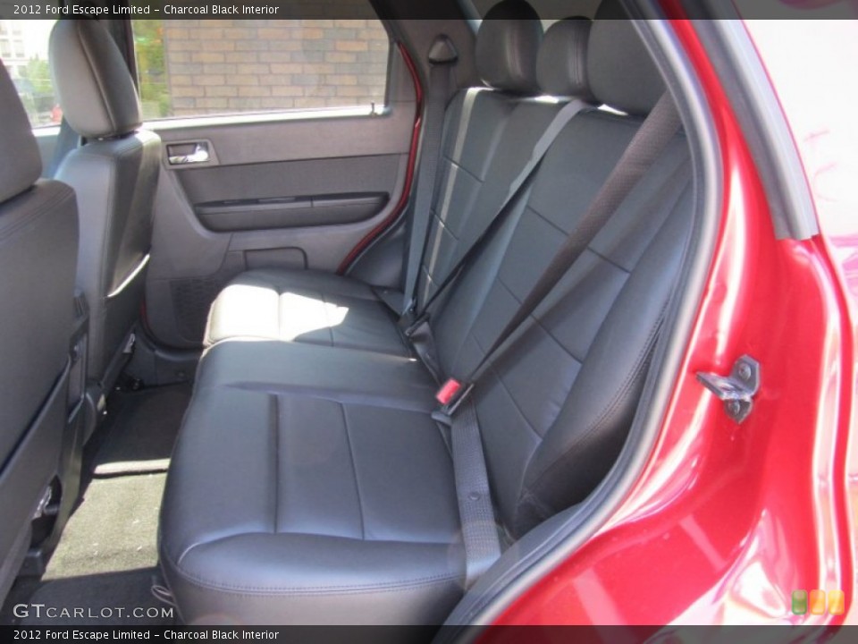 Charcoal Black Interior Photo for the 2012 Ford Escape Limited #53084873