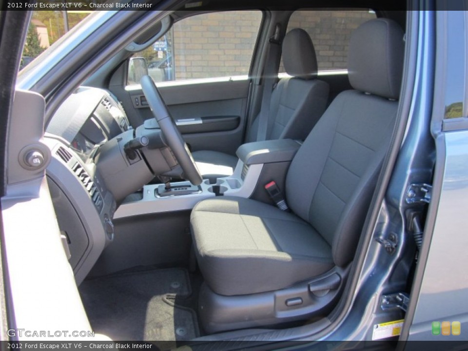 Charcoal Black Interior Photo for the 2012 Ford Escape XLT V6 #53085107