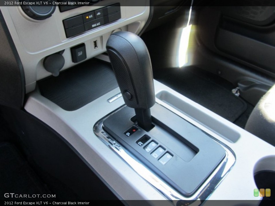 Charcoal Black Interior Transmission for the 2012 Ford Escape XLT V6 #53085176