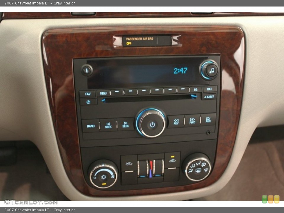 Gray Interior Audio System for the 2007 Chevrolet Impala LT #53086745
