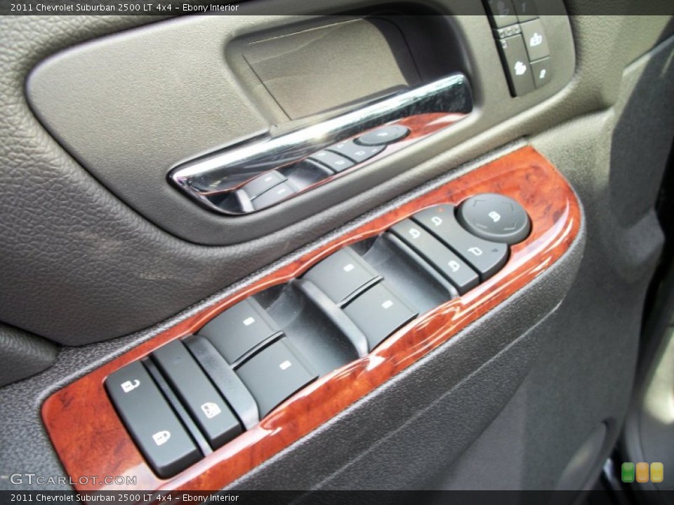 Ebony Interior Controls for the 2011 Chevrolet Suburban 2500 LT 4x4 #53087099