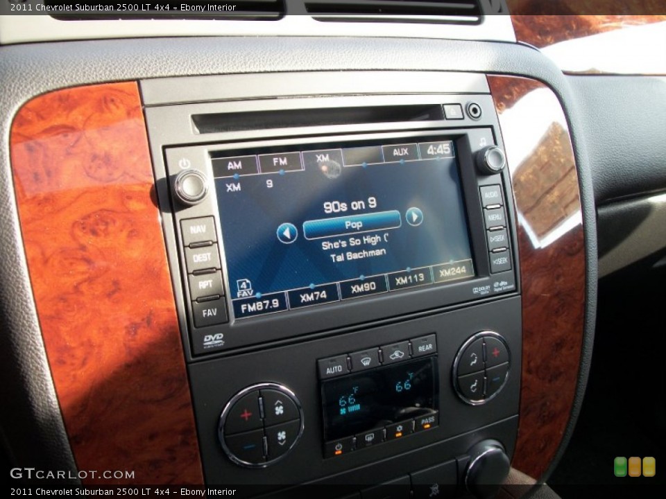 Ebony Interior Audio System for the 2011 Chevrolet Suburban 2500 LT 4x4 #53087165