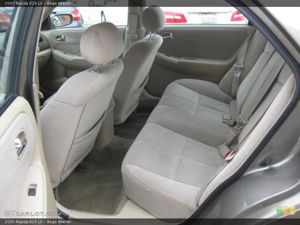 Beige Interior Photo for the 2000 Mazda 626 LX #53087300