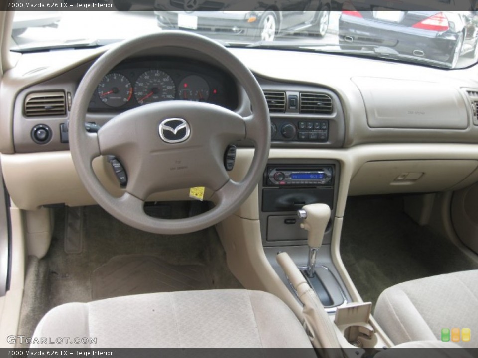 Beige Interior Photo for the 2000 Mazda 626 LX #53087315