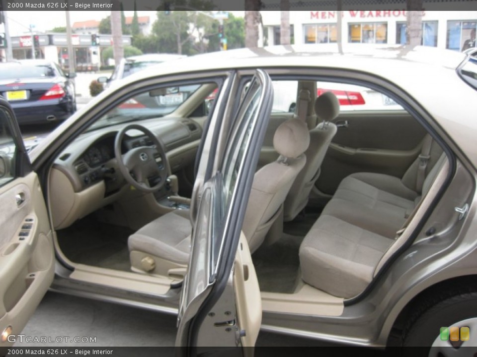 Beige Interior Photo for the 2000 Mazda 626 LX #53087330