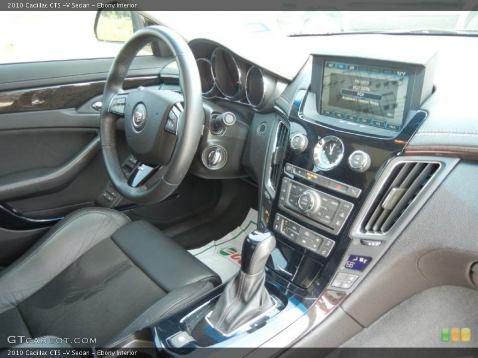 Ebony Interior Dashboard for the 2010 Cadillac CTS -V Sedan #53088410