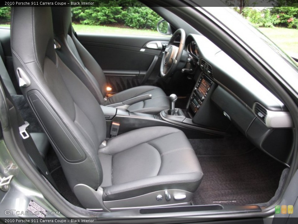 Black Interior Photo for the 2010 Porsche 911 Carrera Coupe #53089253