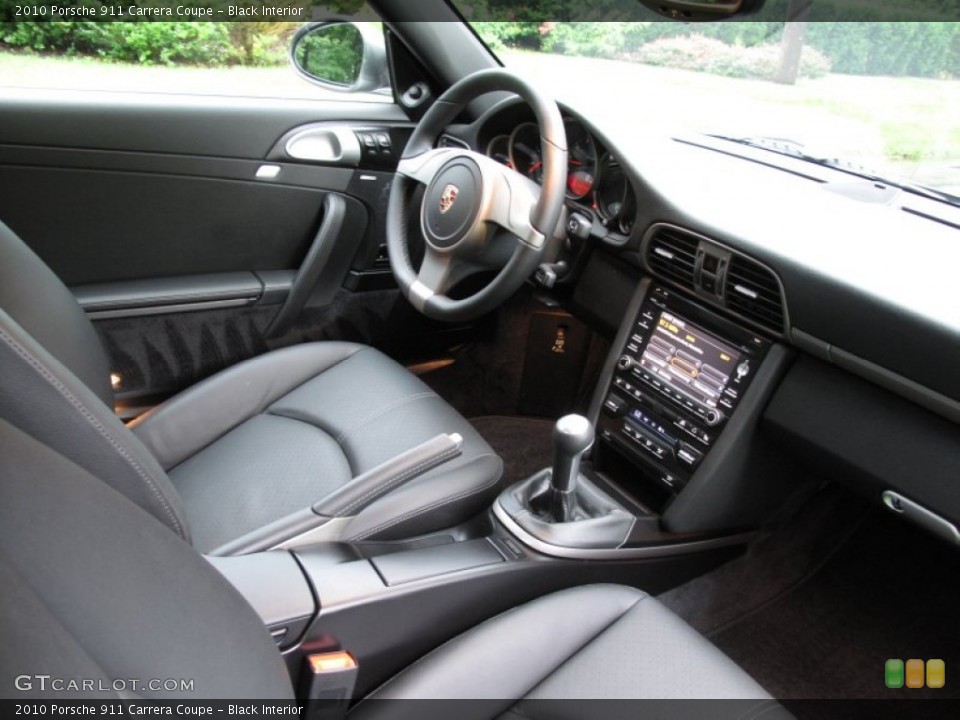 Black Interior Photo for the 2010 Porsche 911 Carrera Coupe #53089268