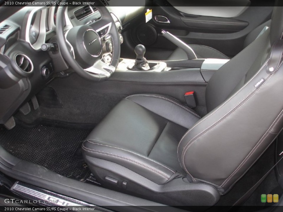 Black Interior Photo for the 2010 Chevrolet Camaro SS/RS Coupe #53089940