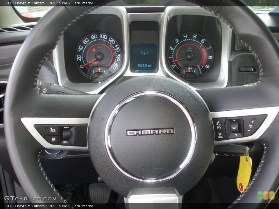 Black Interior Controls for the 2010 Chevrolet Camaro SS/RS Coupe #53089985