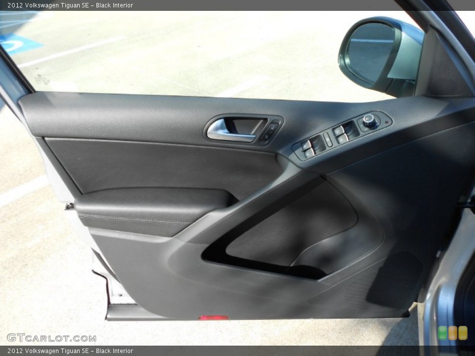 Black Interior Door Panel for the 2012 Volkswagen Tiguan SE #53091095