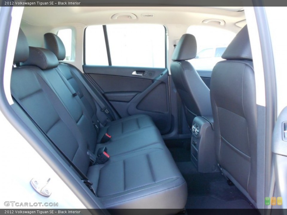 Black Interior Photo for the 2012 Volkswagen Tiguan SE #53091157