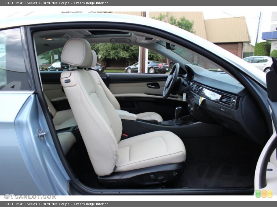 Cream Beige Interior Photo for the 2011 BMW 3 Series 328i xDrive Coupe #53091491