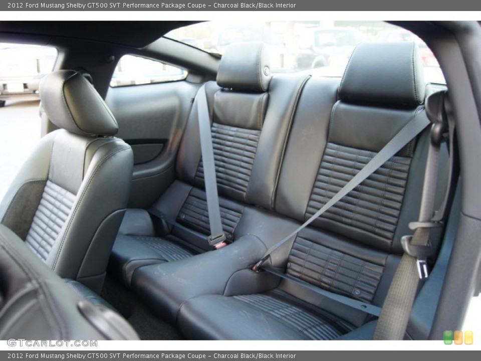 Charcoal Black/Black Interior Photo for the 2012 Ford Mustang Shelby GT500 SVT Performance Package Coupe #53092985