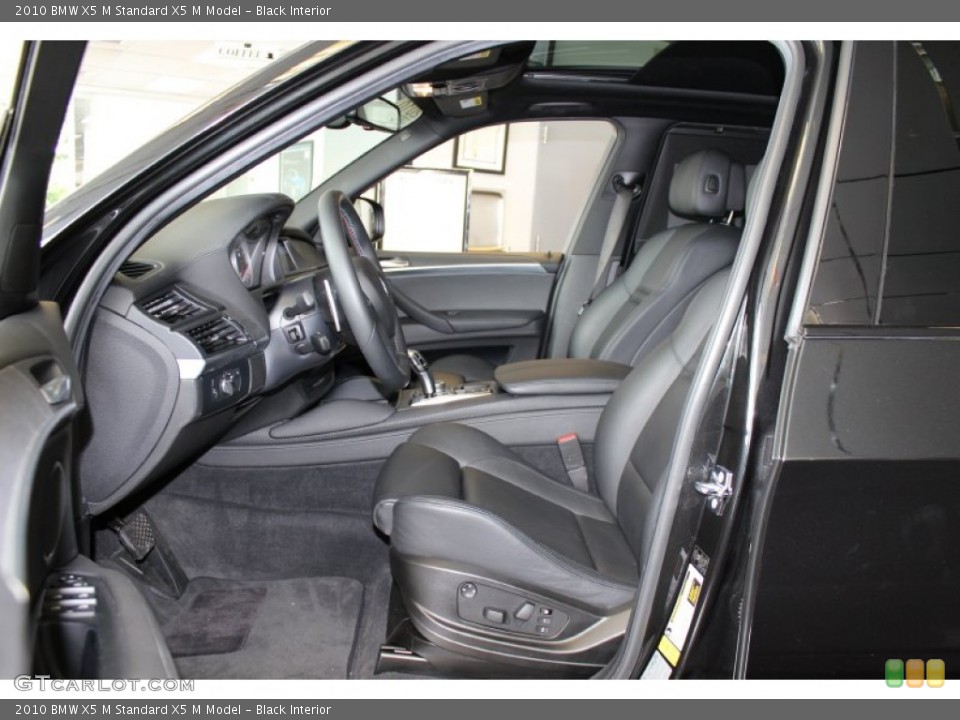Black Interior Photo for the 2010 BMW X5 M  #53094155