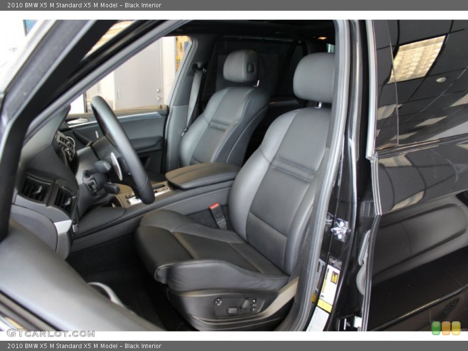 Black Interior Photo for the 2010 BMW X5 M  #53094173