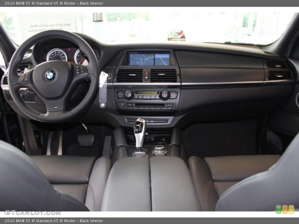 Black Interior Dashboard for the 2010 BMW X5 M  #53094185