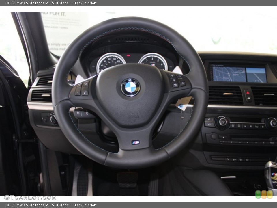 Black Interior Steering Wheel for the 2010 BMW X5 M  #53094191