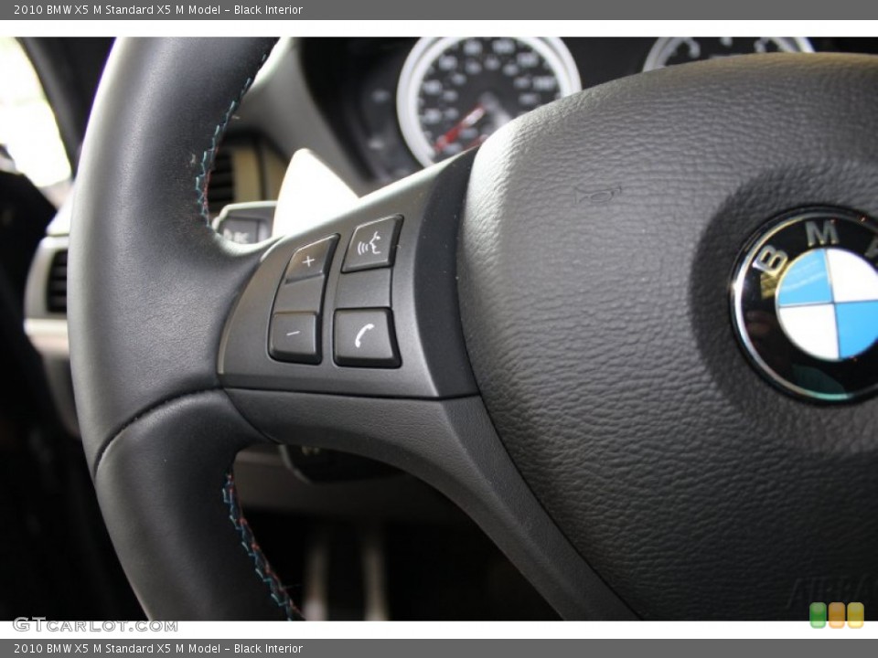 Black Interior Controls for the 2010 BMW X5 M  #53094200