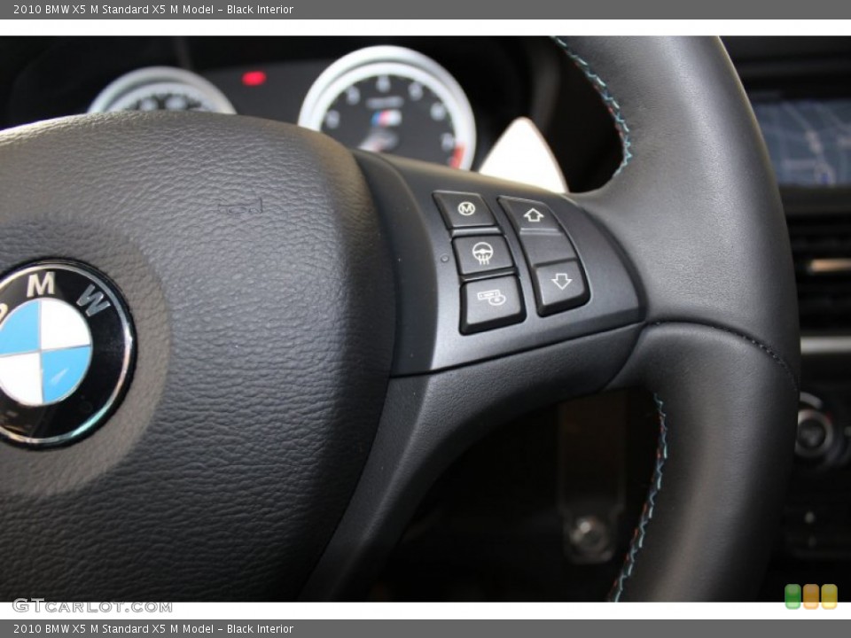 Black Interior Controls for the 2010 BMW X5 M  #53094212