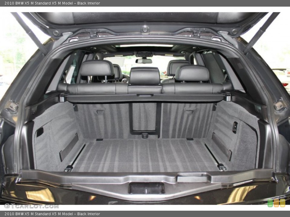 Black Interior Trunk for the 2010 BMW X5 M  #53094266