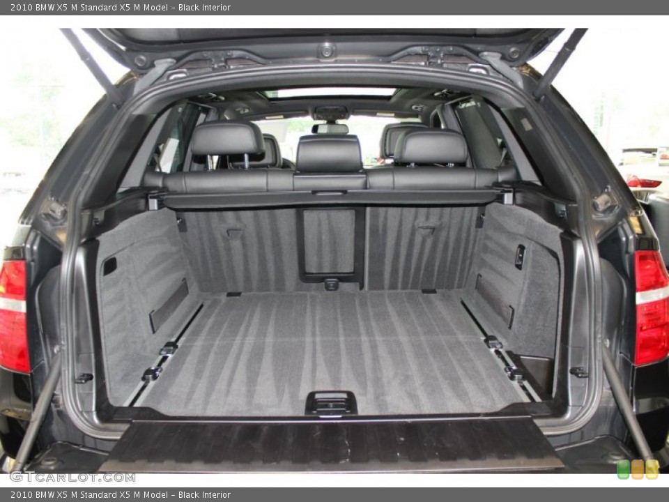 Black Interior Trunk for the 2010 BMW X5 M  #53094278