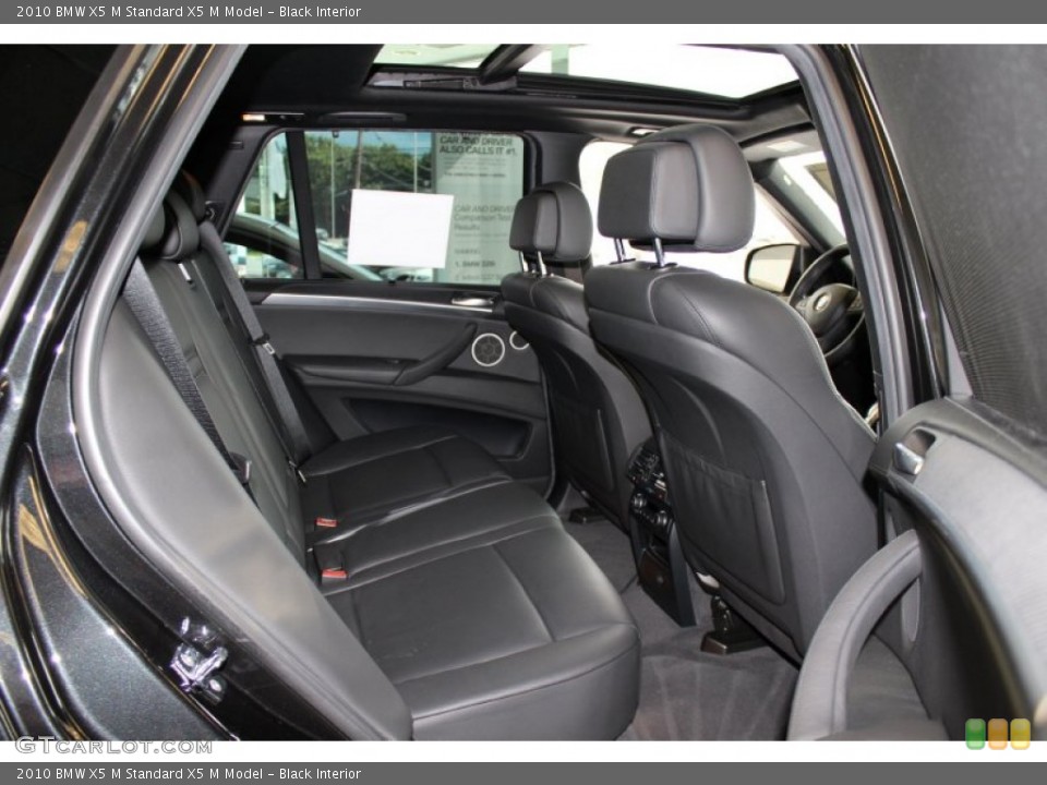 Black Interior Photo for the 2010 BMW X5 M  #53094314