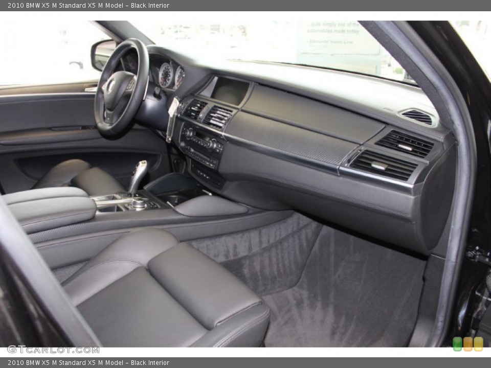 Black Interior Dashboard for the 2010 BMW X5 M  #53094353