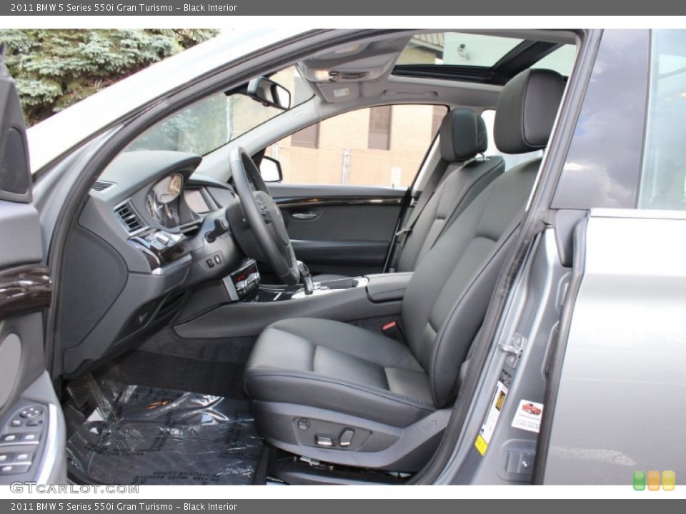 Black Interior Photo for the 2011 BMW 5 Series 550i Gran Turismo #53095136