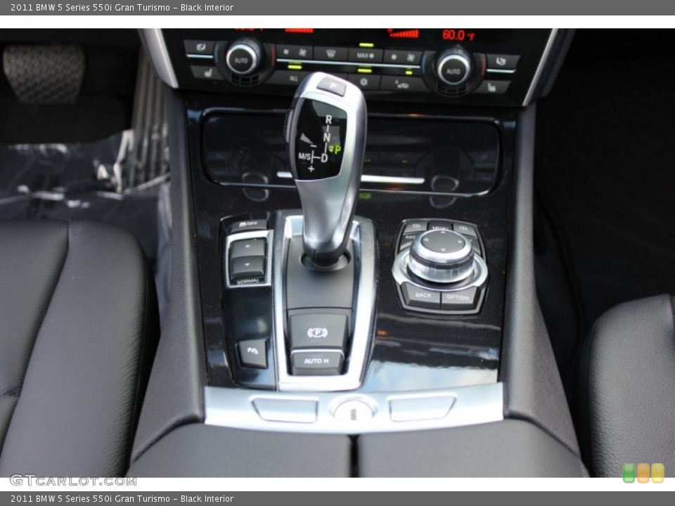 Black Interior Transmission for the 2011 BMW 5 Series 550i Gran Turismo #53095235