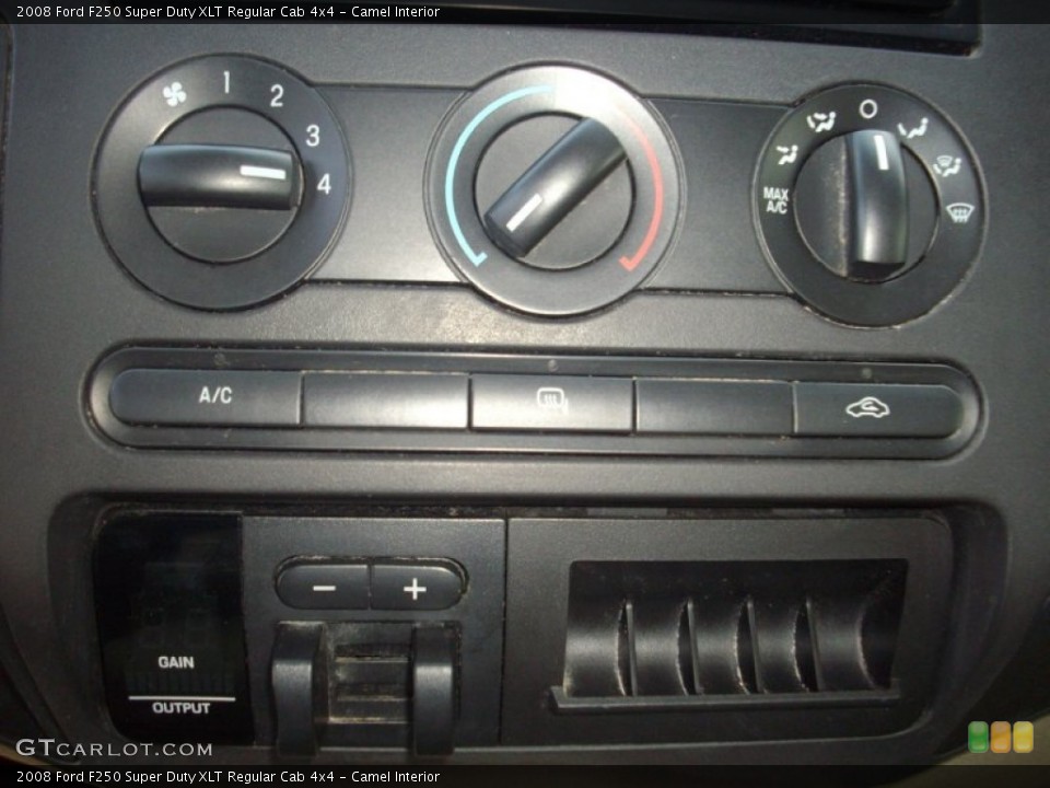 Camel Interior Controls for the 2008 Ford F250 Super Duty XLT Regular Cab 4x4 #53096849