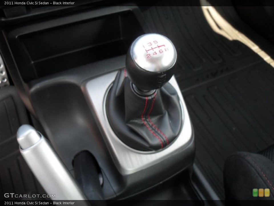 Black Interior Transmission for the 2011 Honda Civic Si Sedan #53097374