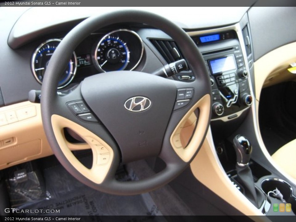 Camel Interior Dashboard for the 2012 Hyundai Sonata GLS #53097380