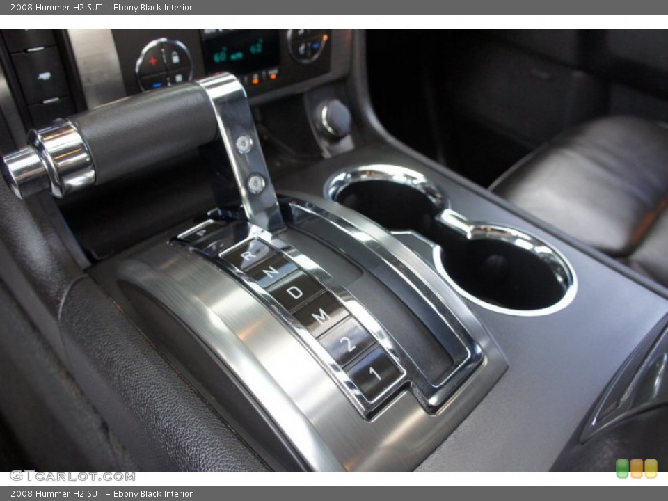 Ebony Black Interior Transmission for the 2008 Hummer H2 SUT #53097650