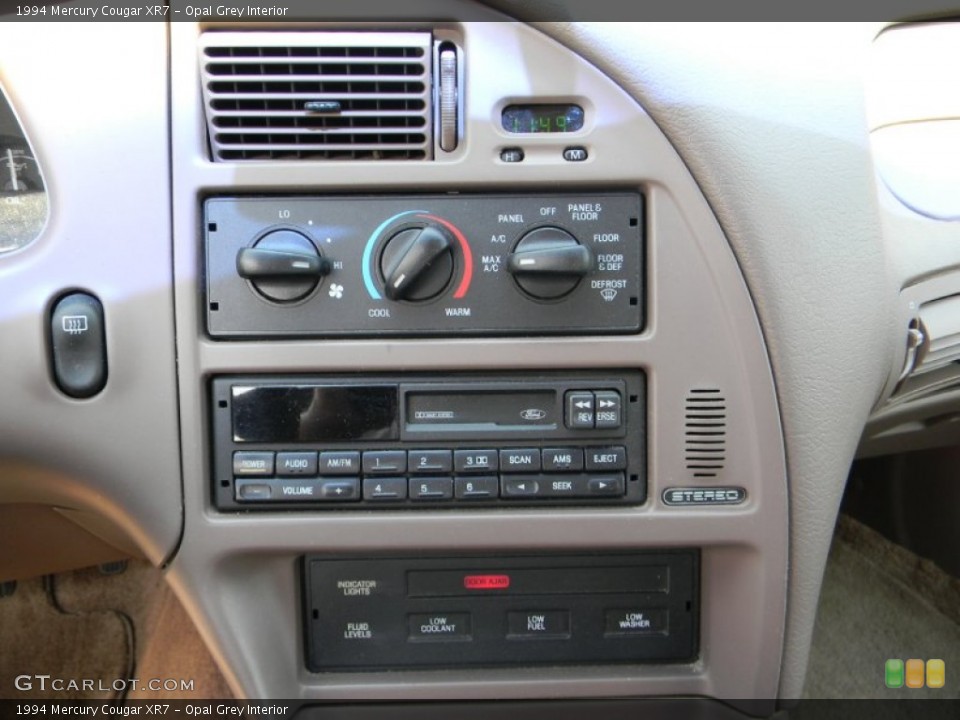 Opal Grey Interior Controls for the 1994 Mercury Cougar XR7 #53098298
