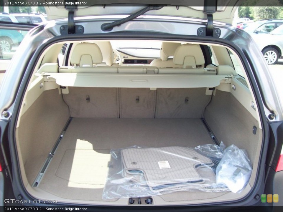 Sandstone Beige Interior Trunk for the 2011 Volvo XC70 3.2 #53099303