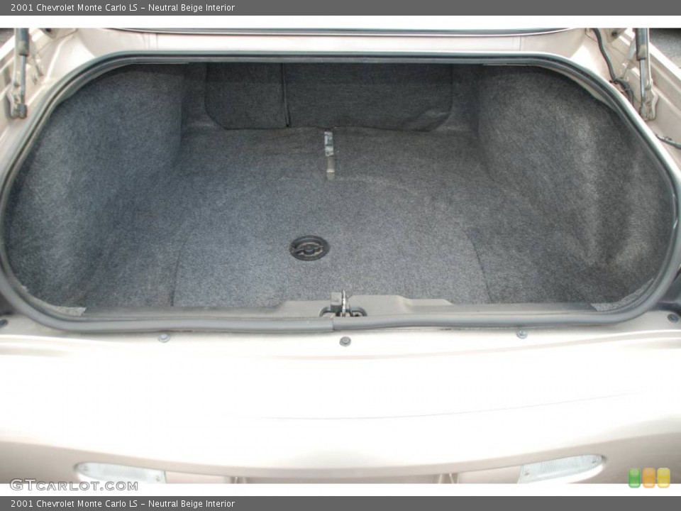 Neutral Beige Interior Trunk for the 2001 Chevrolet Monte Carlo LS #53100086