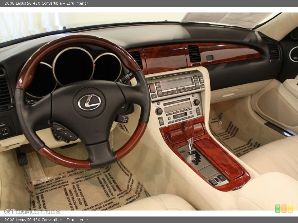 Ecru Interior Photo for the 2008 Lexus SC 430 Convertible #53101770