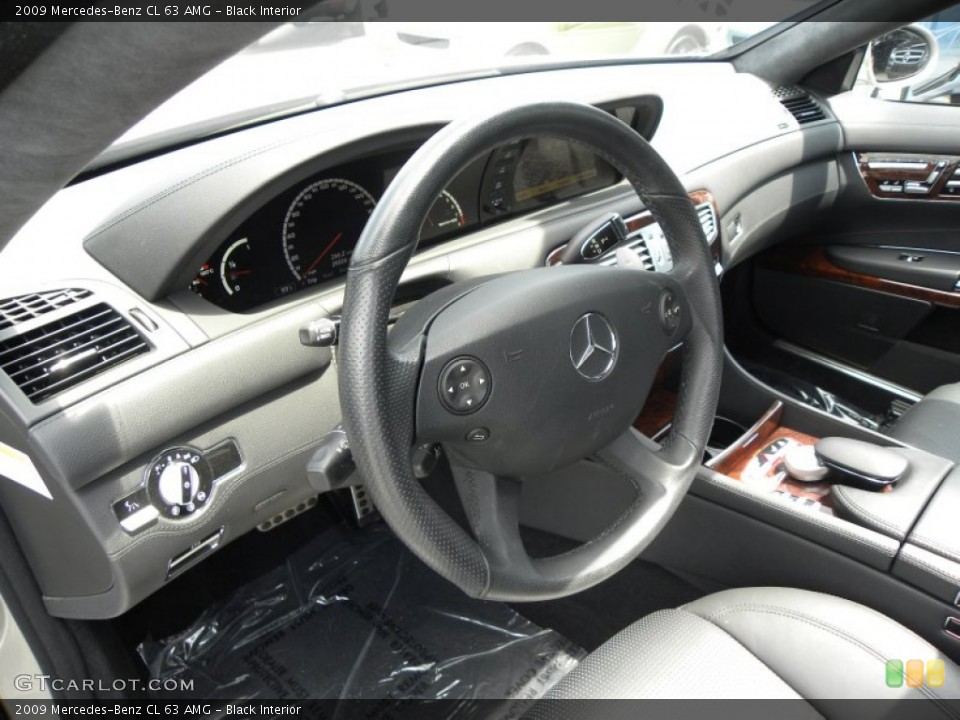 Black Interior Photo for the 2009 Mercedes-Benz CL 63 AMG #53102627