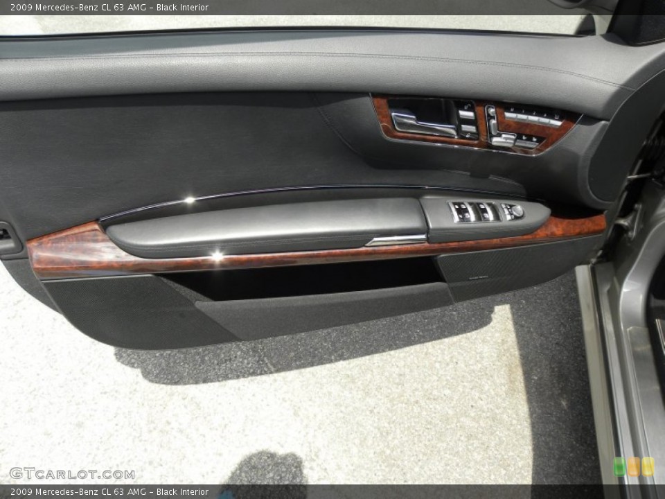 Black Interior Door Panel for the 2009 Mercedes-Benz CL 63 AMG #53102654