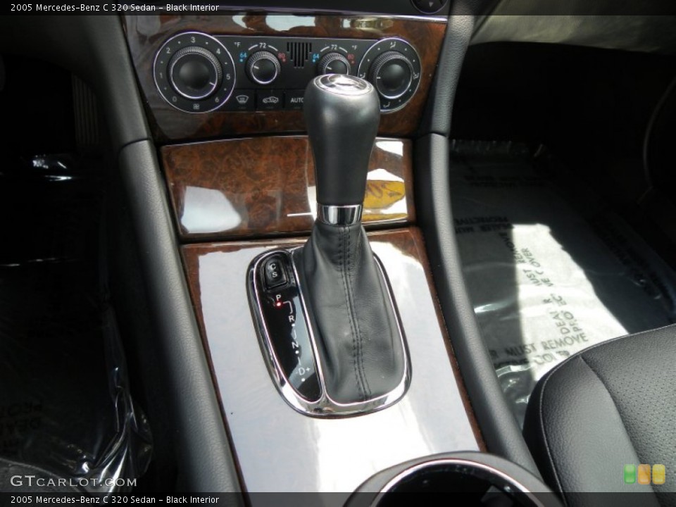 Black Interior Transmission for the 2005 Mercedes-Benz C 320 Sedan #53103584