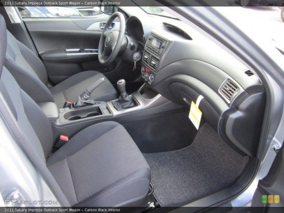 Carbon Black Interior Photo for the 2011 Subaru Impreza Outback Sport Wagon #53107874