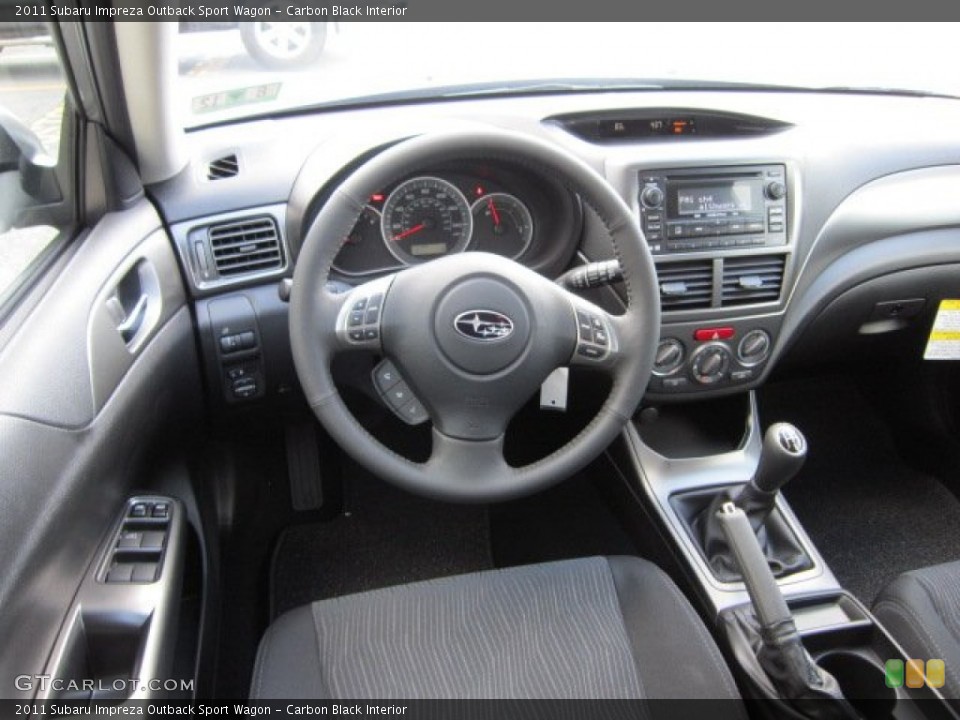 Carbon Black Interior Photo for the 2011 Subaru Impreza Outback Sport Wagon #53107913