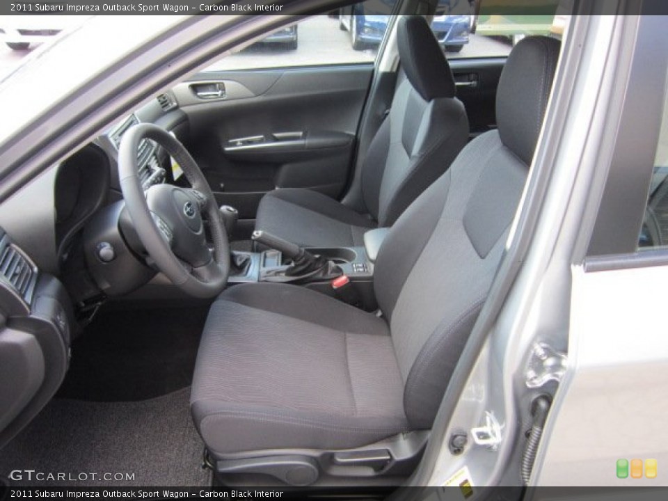 Carbon Black Interior Photo for the 2011 Subaru Impreza Outback Sport Wagon #53107922