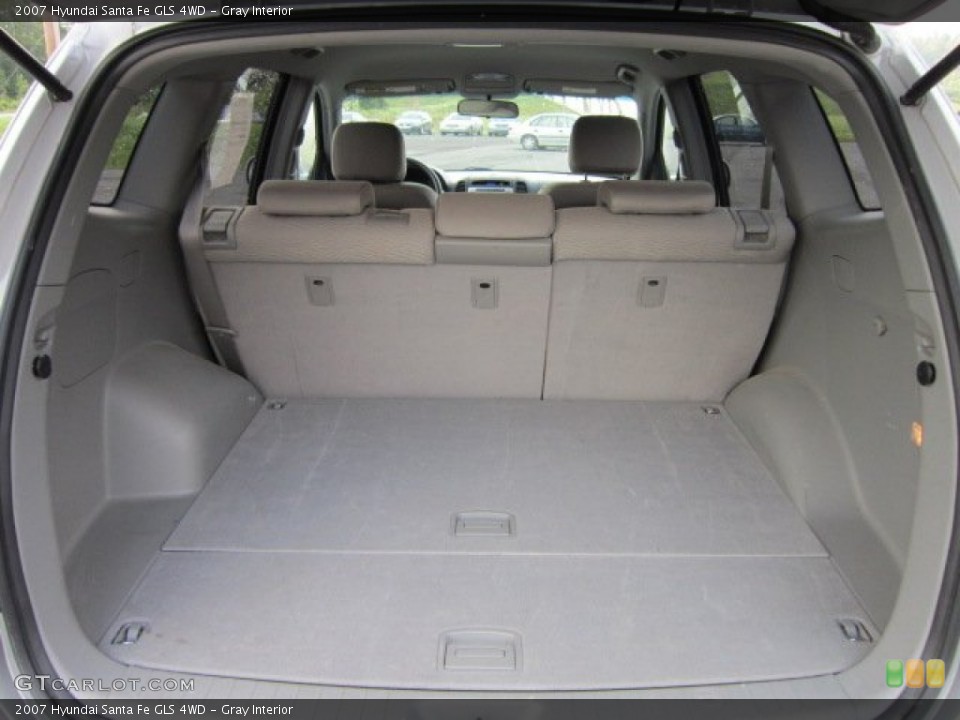 Gray Interior Trunk for the 2007 Hyundai Santa Fe GLS 4WD #53108216