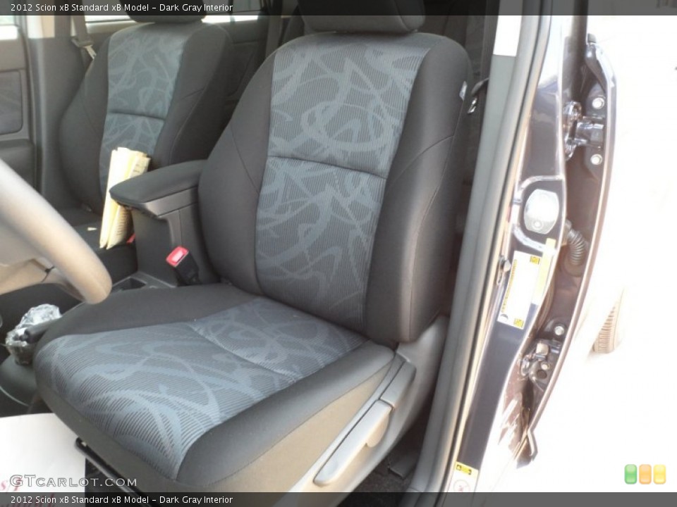 Dark Gray Interior Photo for the 2012 Scion xB  #53109209