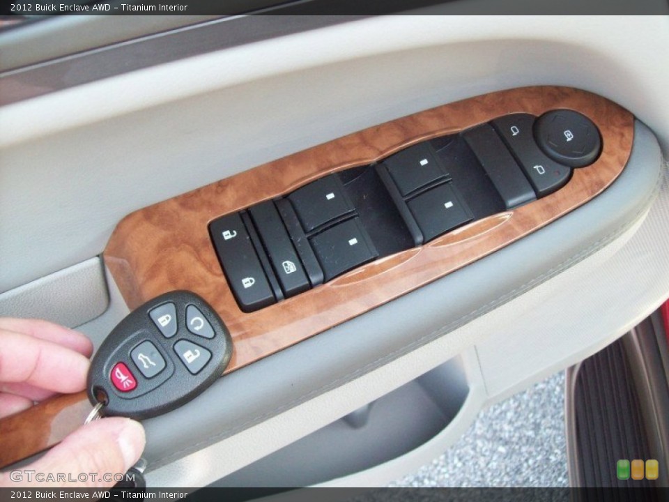 Titanium Interior Controls for the 2012 Buick Enclave AWD #53110172