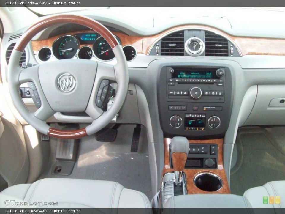 Titanium Interior Dashboard for the 2012 Buick Enclave AWD #53110184