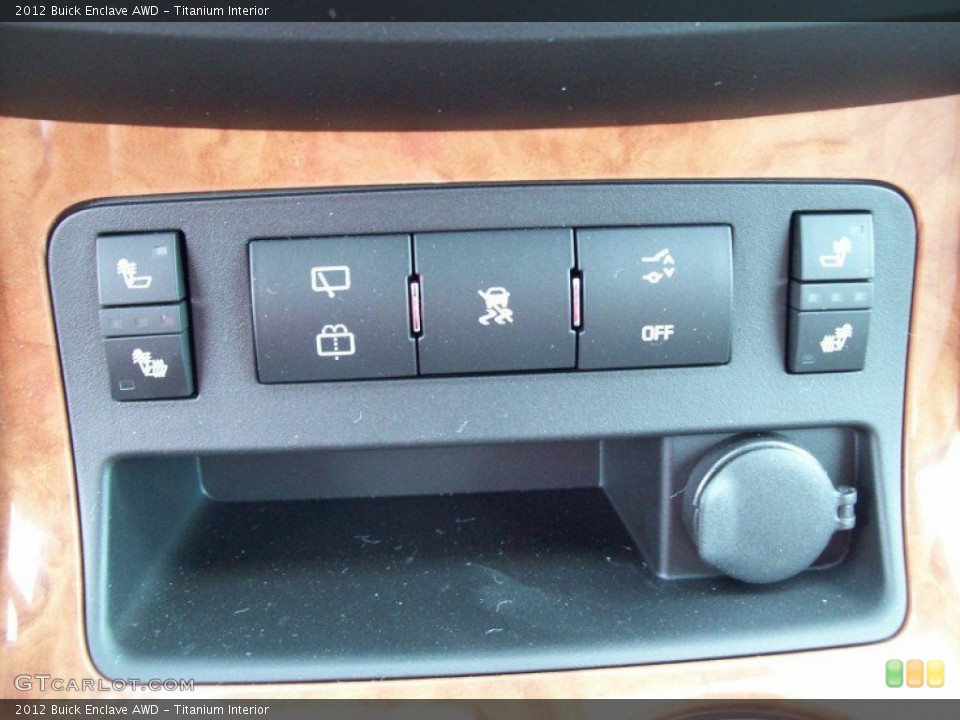 Titanium Interior Controls for the 2012 Buick Enclave AWD #53110463