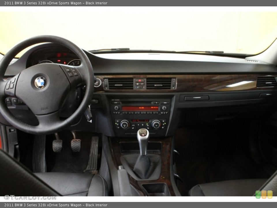 Black Interior Dashboard for the 2011 BMW 3 Series 328i xDrive Sports Wagon #53111210